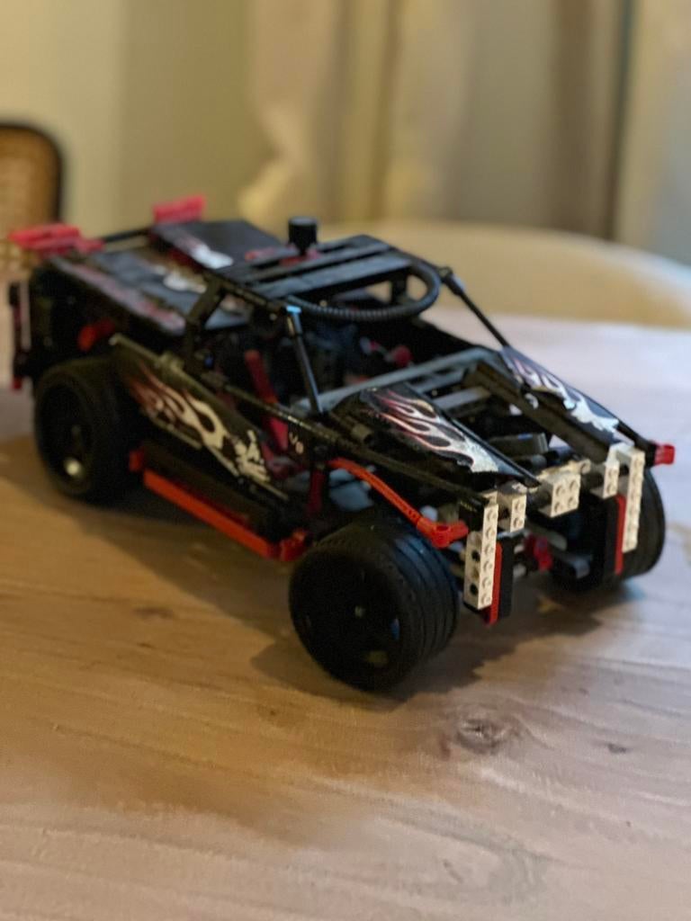 nette staat Lego racers 8682 Nitro intimidator schaal 1:10, Kinderen en Baby's, Speelgoed | Duplo en Lego, Ophalen of Verzenden