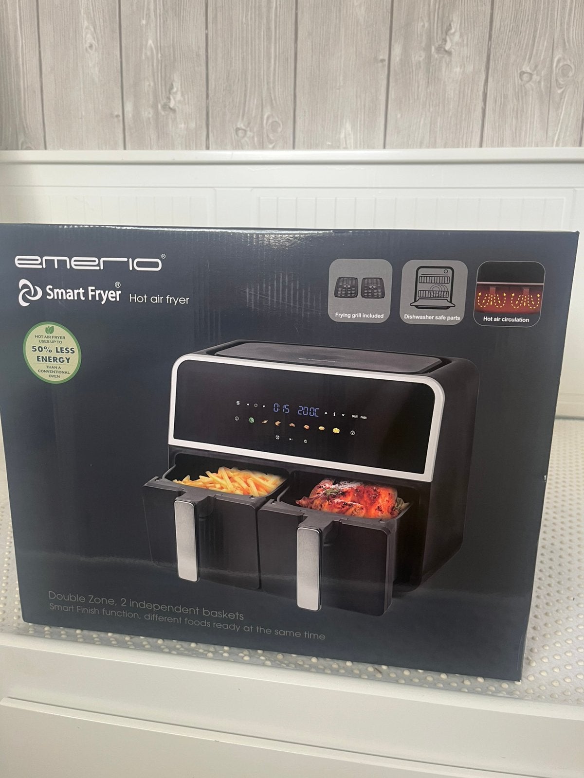 Emero air fryer, Ophalen, Nieuw, Airfryer