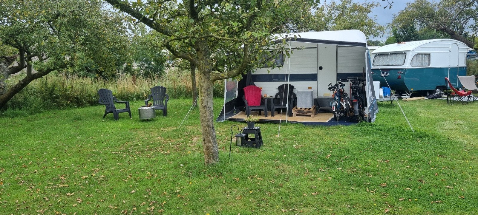 Panorama luifel mt 7, Ophalen, Zo goed als nieuw, Ten Cate All Season 200g/m2, Dorema