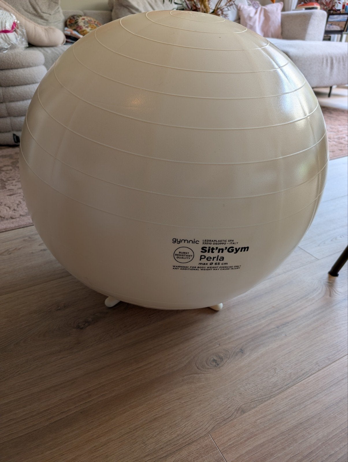 Gymnic Sit-n-Gym Zitbal met pootjes/Yogabal, Ophalen, Nieuw