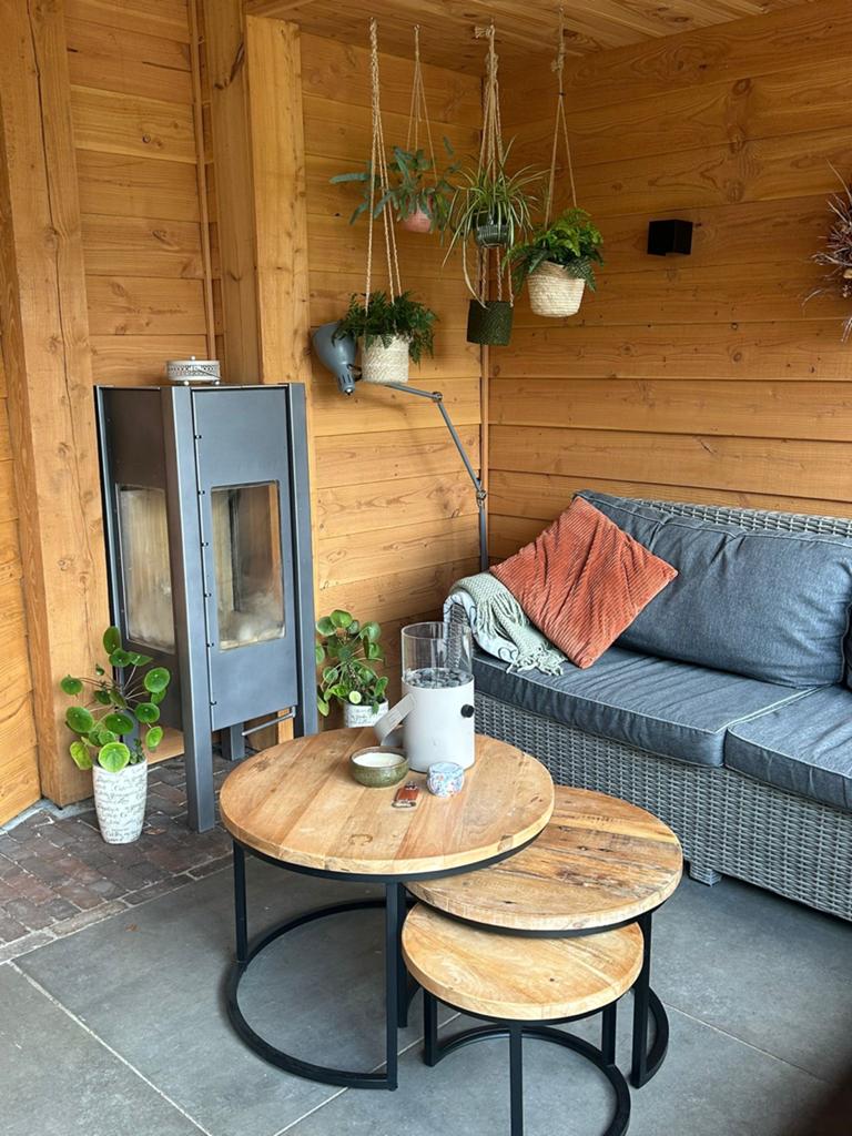 CERA-DESIGN QUADRIGA Houtkachel 6 kW, Ophalen, Gebruikt, Houtkachel, Vrijstaand
