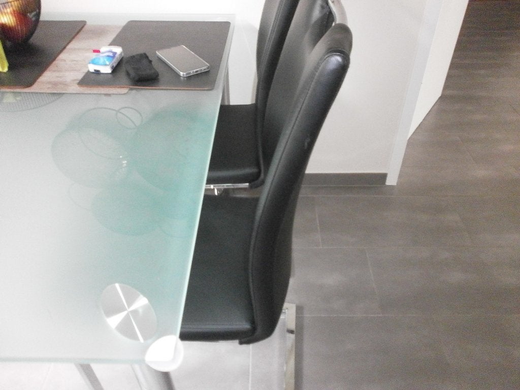 4 stoelen gebruikt, Ophalen, Gebruikt, Zwart, Vier