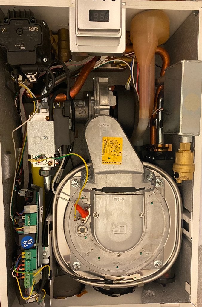 Cv ketel, Ophalen, 30 tot 80 cm, Gebruikt, Hoog rendement (Hr)