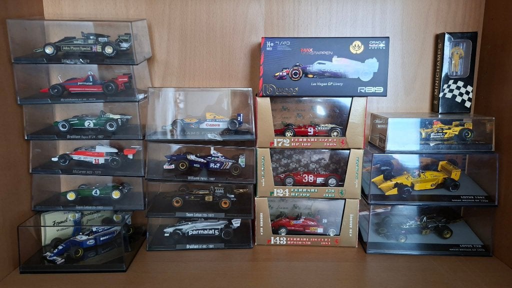 Diverse F1 modellen - schaal 1:43, Ophalen of Verzenden, Zo goed als nieuw, Auto, Overige merken