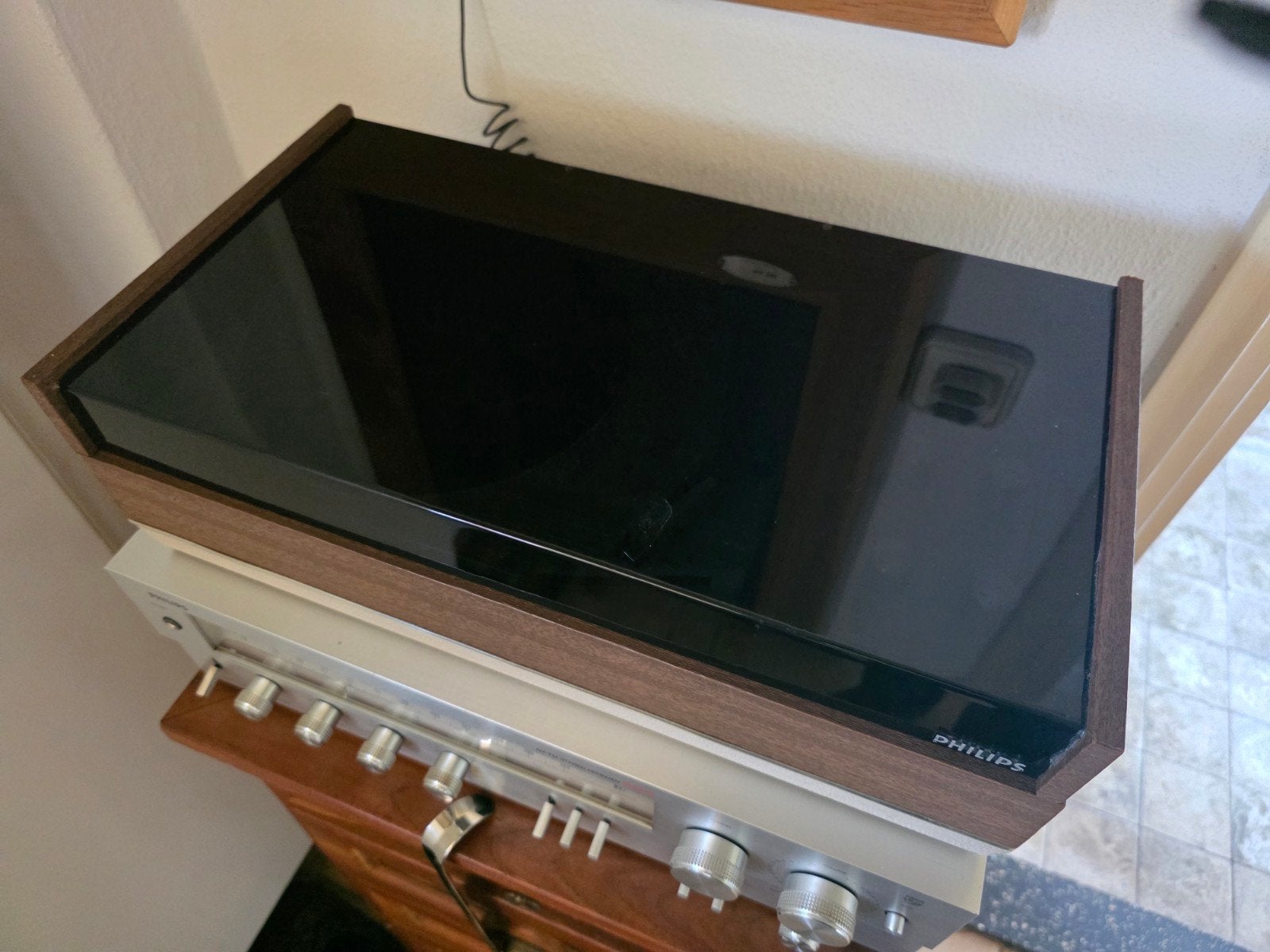 Platenspeler philips, Ophalen of Verzenden, 100 cm of meer, 50 Hz, Philips