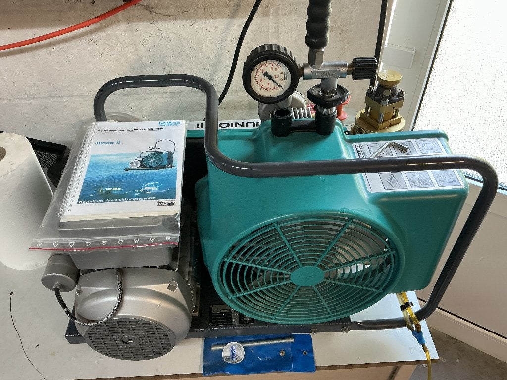 Bauer duiklucht compressor Junior 2, Ophalen, Zo goed als nieuw, Overige typen