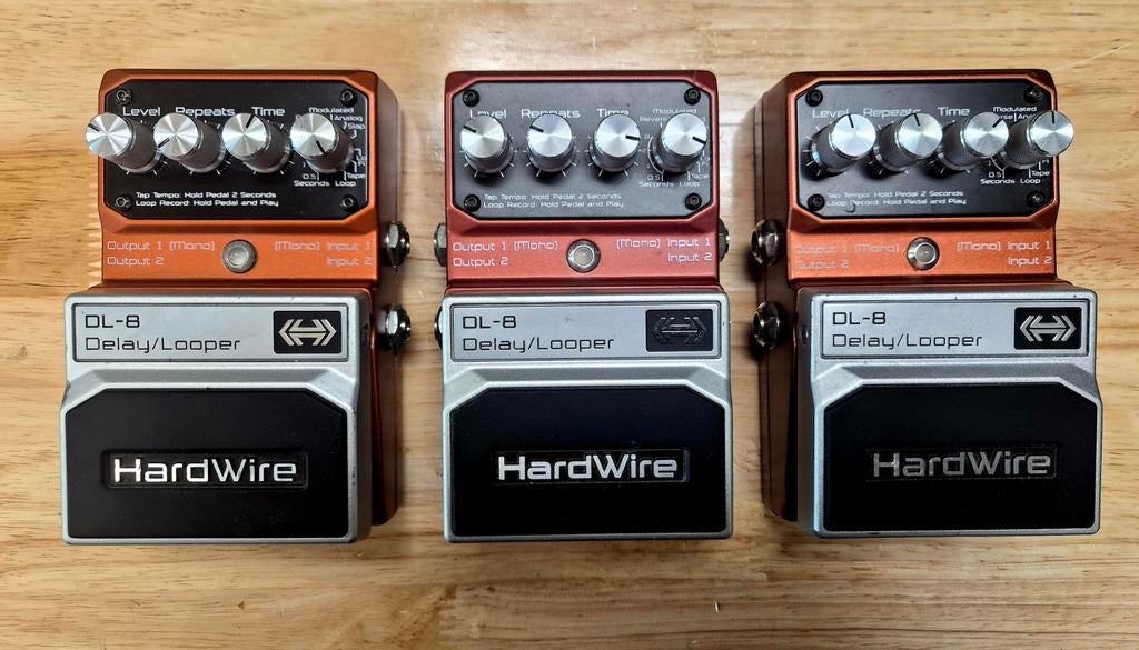 HardWire DL-8 Delay/Looper Pedaal, Muziek en Instrumenten, Ophalen of Verzenden, Gebruikt
