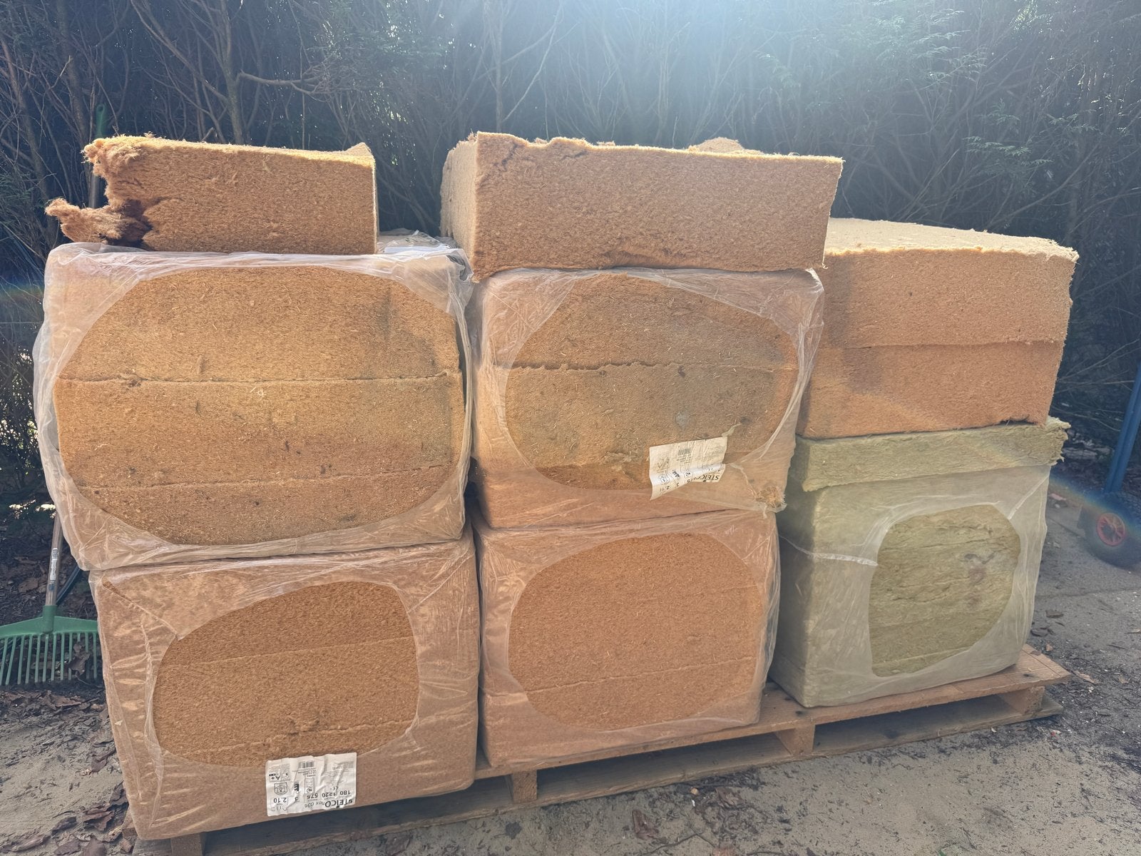 Isolatieplaten: Rockwool Steenwol en Houtvezel (Steico Flex), Ophalen, 12 cm of meer, Steenwol, Zo goed als nieuw