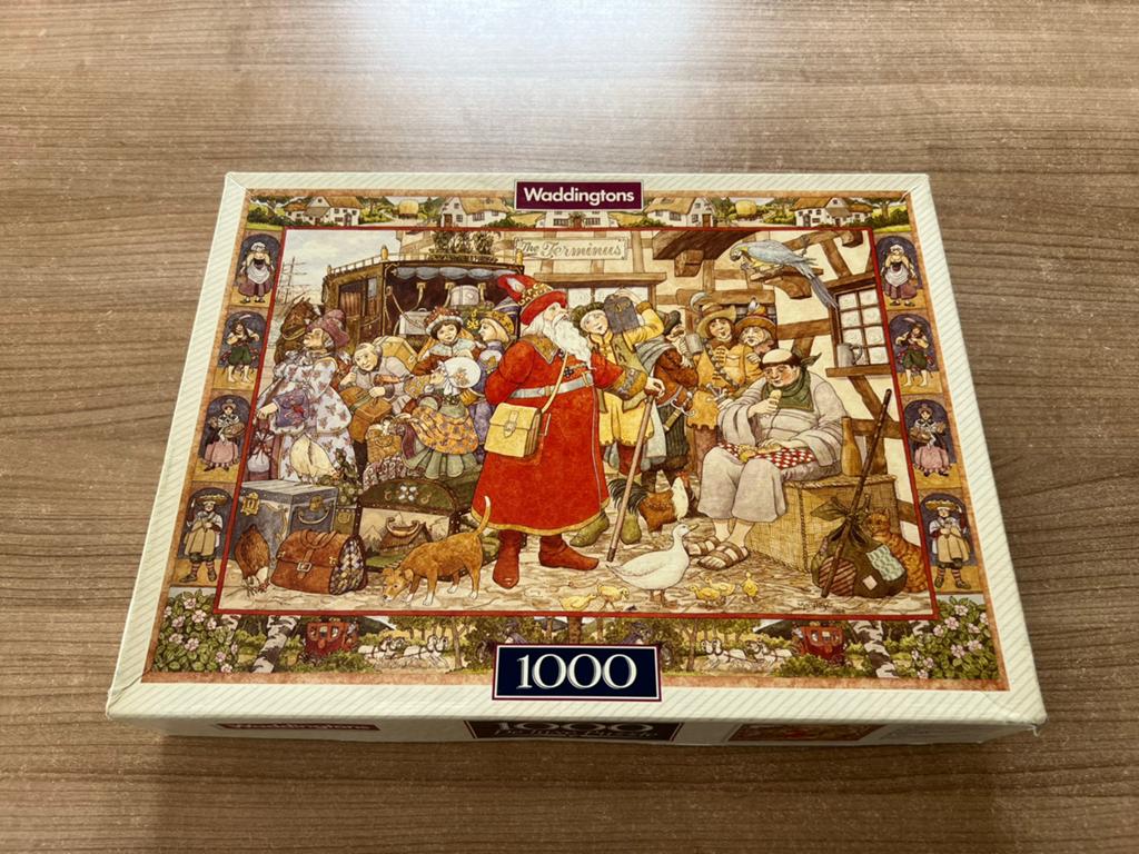 Waddingtons puzzel 1000 stukjesDe Thuiskomst M. Tozer, Ophalen of Verzenden, 500 t/m 1500 stukjes, Zo goed als nieuw