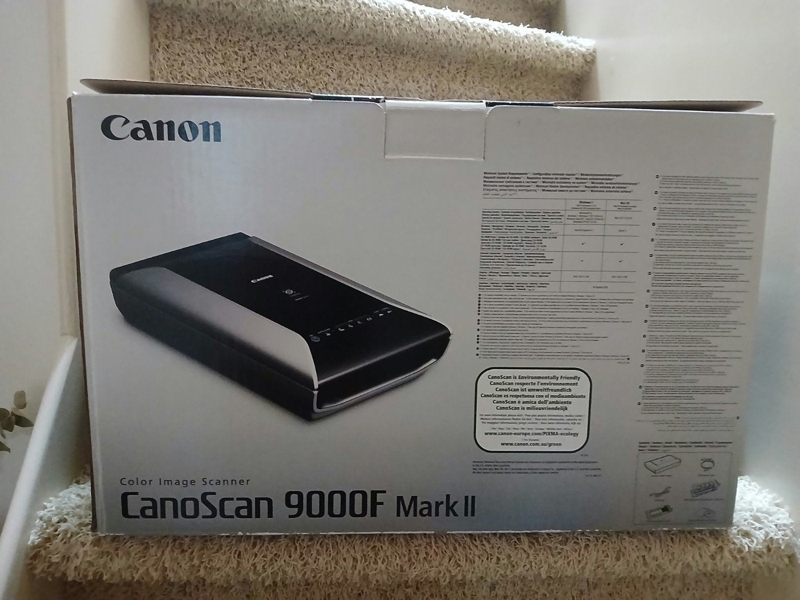Canon scanner Canoscan 9000F, Ophalen, Gebruikt