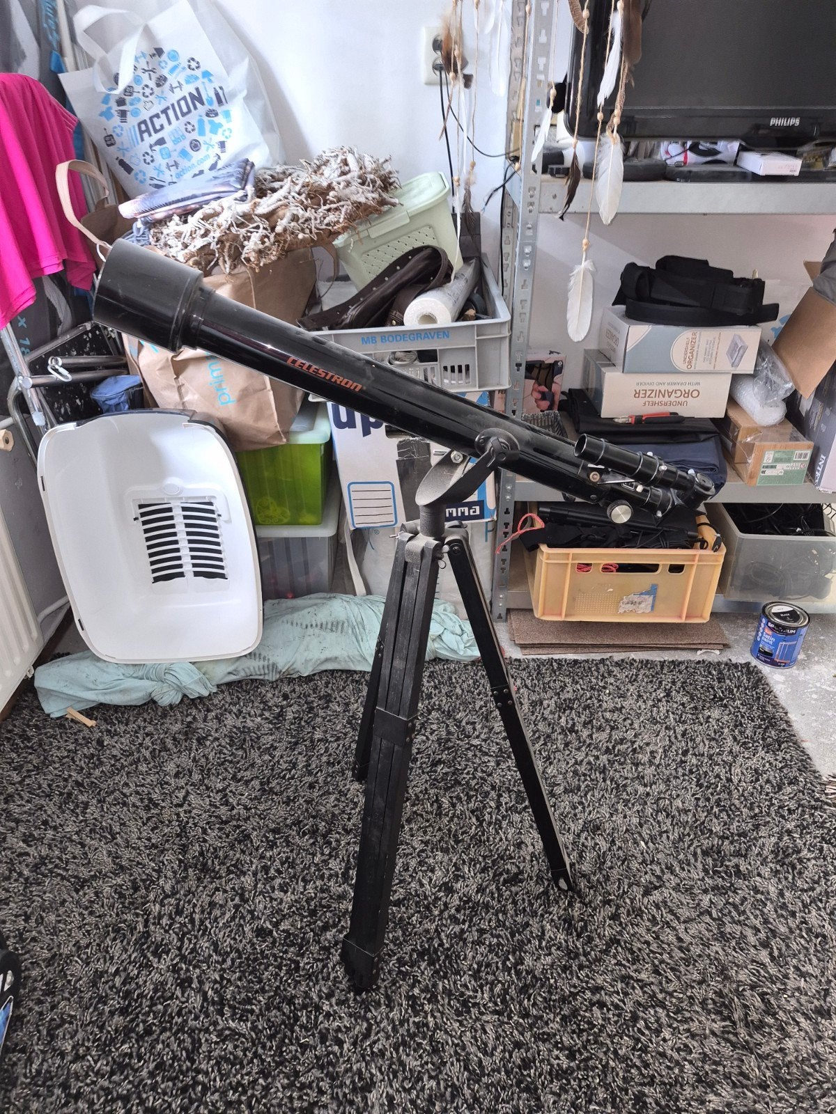 telescoop, Audio, Tv en Foto, Optische apparatuur | Telescopen, Ophalen of Verzenden, Minder dan 80 mm