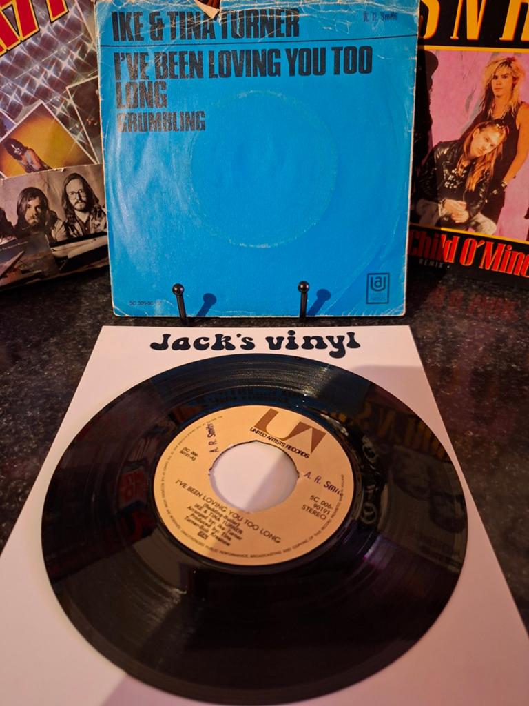 Ike & Tina Turner - I've Been Loving You Too Long 1970, Fotohoes, Ophalen of Verzenden, Gebruikt, 7 inch