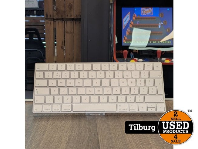 Apple Magic Keyboard A1644 QWERTY Nette staat, Computers en Software, Toetsenborden, Apple, Zo goed als nieuw, Support@apple.com