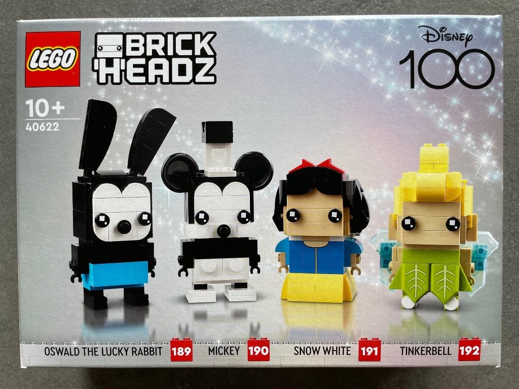 LEGO Brickheadz (40622) Disney's 100e verjaardag *Nieuw*, BrickHeadz, Lego, Nieuw, Ophalen of Verzenden