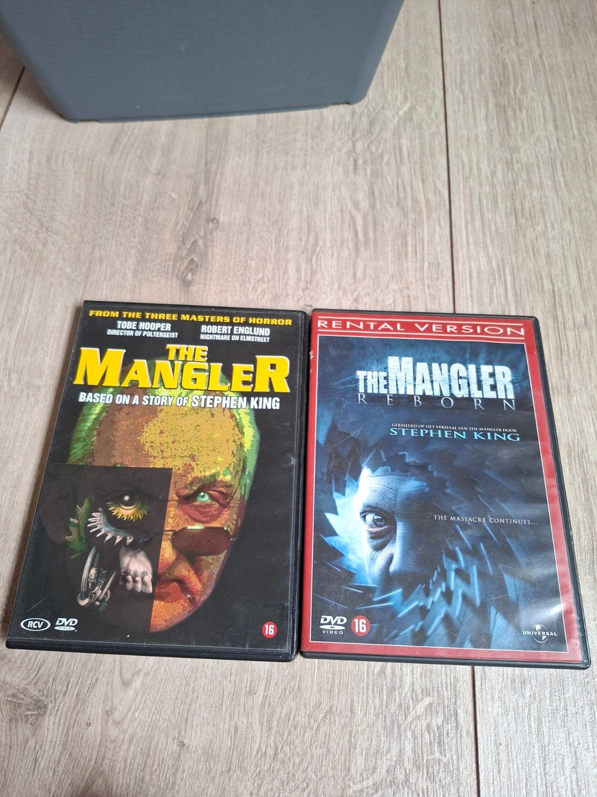 The Mangler & The Mangler Reborn DVD (Stephen King), Vanaf 16 jaar, Ophalen of Verzenden, Horror-komedie, Inclusief doosje