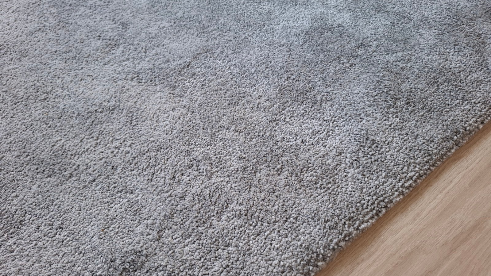IKEA Stoense vloerkleed middengrijs 160x230 cm, Ophalen, 150 tot 200 cm, 200 cm of meer, Zo goed als nieuw