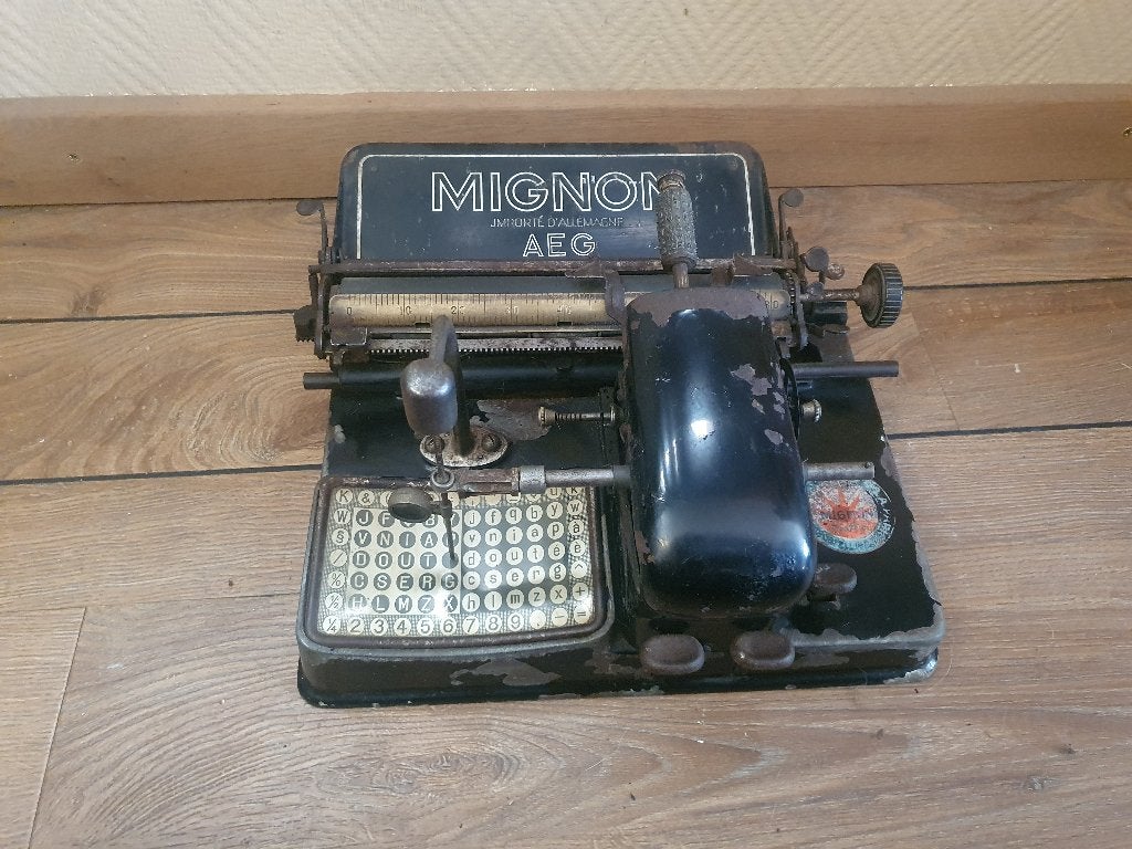 AEG Mignon Typemachine uit circa 1925, Ophalen of Verzenden