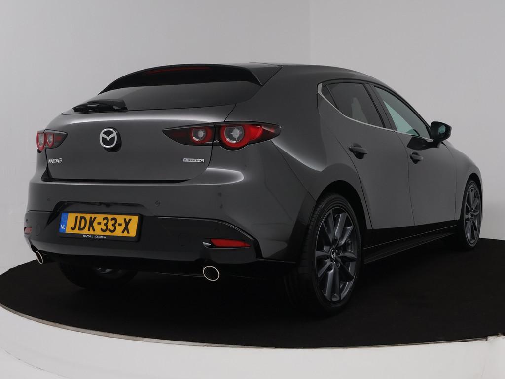 Mazda 3 2.5 e-SkyActiv-G M Hybrid 140 Takumi automaat | Lede, Auto's, 12 maanden, Gebruikt, 4 cilinders, Bedrijf