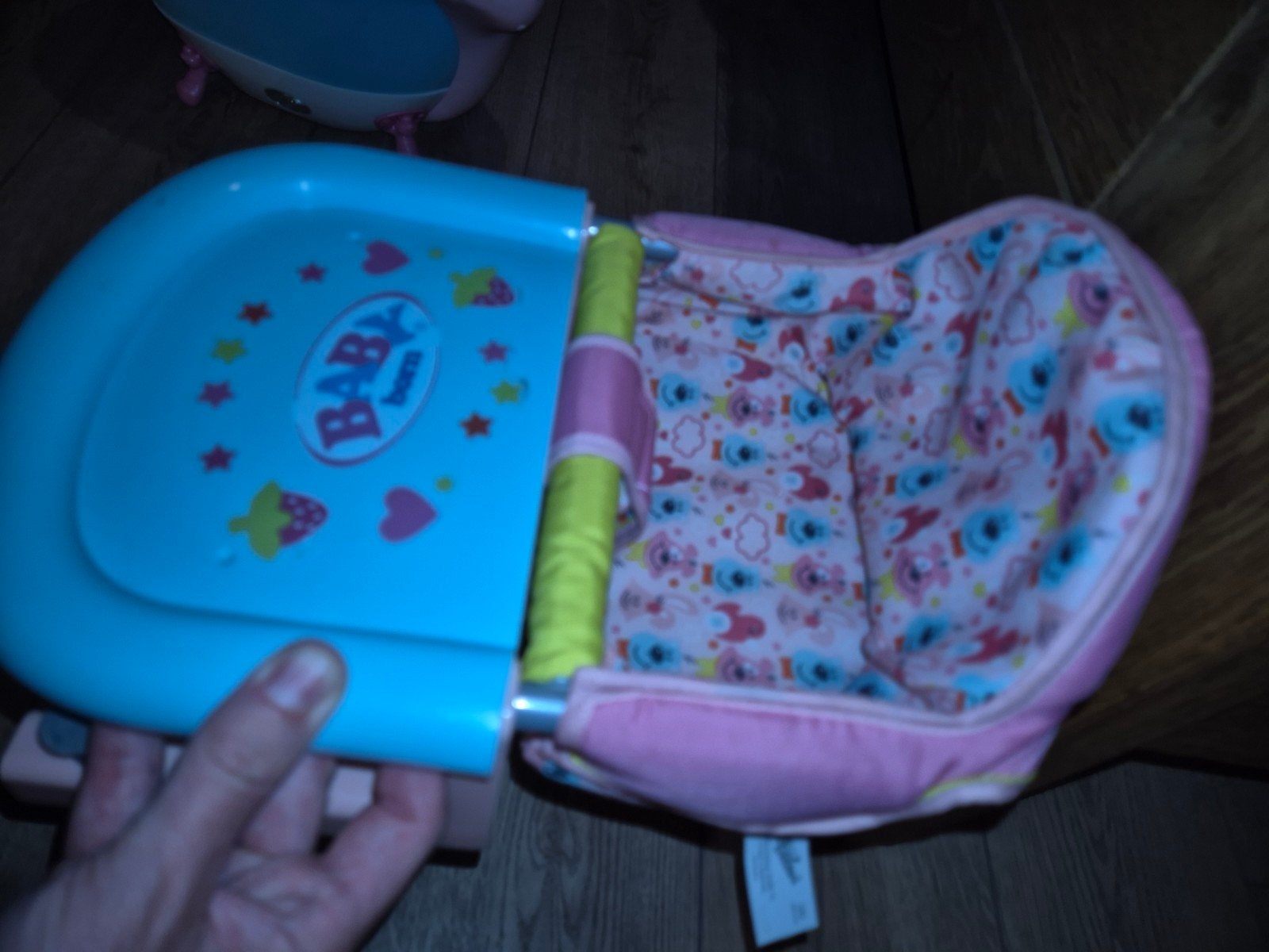 Baby Born Tafel Kinderstoel - Speelplezier voor je pop!, Ophalen of Verzenden, Gebruikt, Babypop