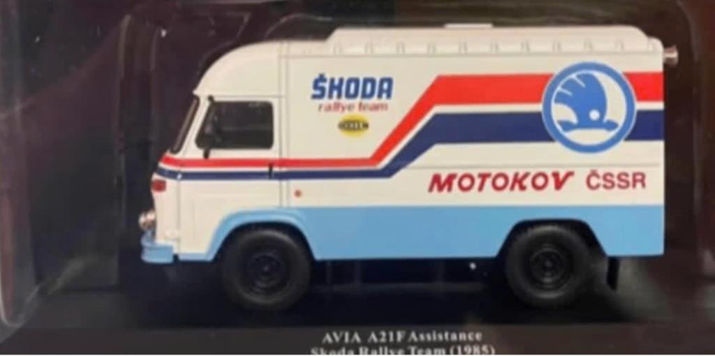 Avia 21 Skoda Rally Team schaal 1/43 Assistance # 40, Verzenden, Nieuw, Bus of Vrachtwagen, Overige merken