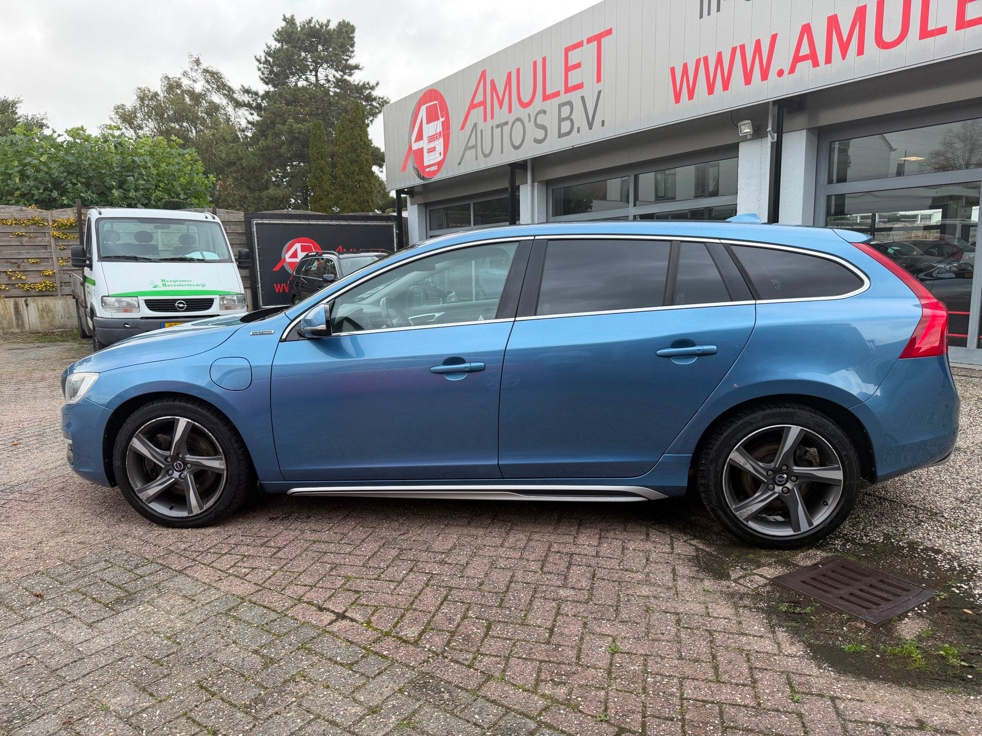 Volvo V60 2.4D6,AWD,Hybrid,Summum: 4895,-, Automaat, Blauw, 11 kWh, Te koop