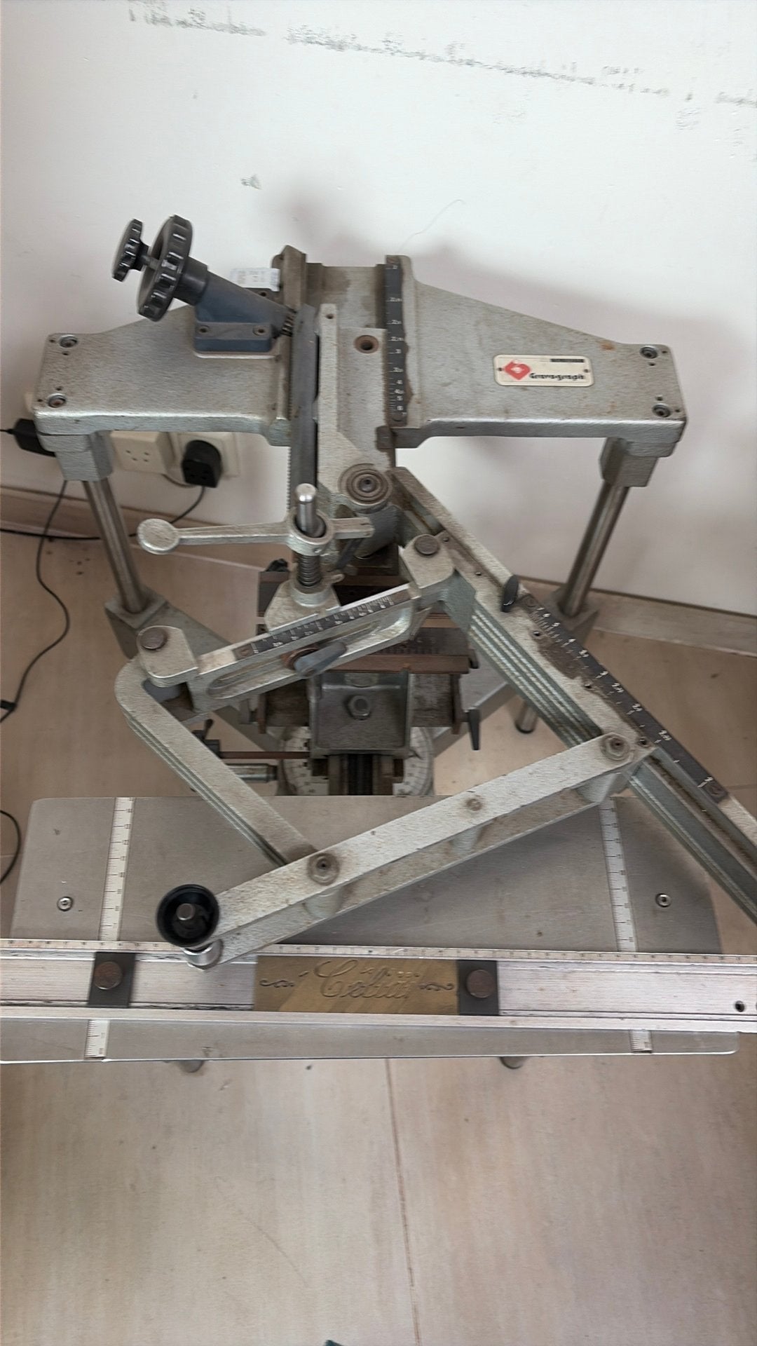 Gravograph graveermachine, Ophalen of Verzenden, Gebruikt