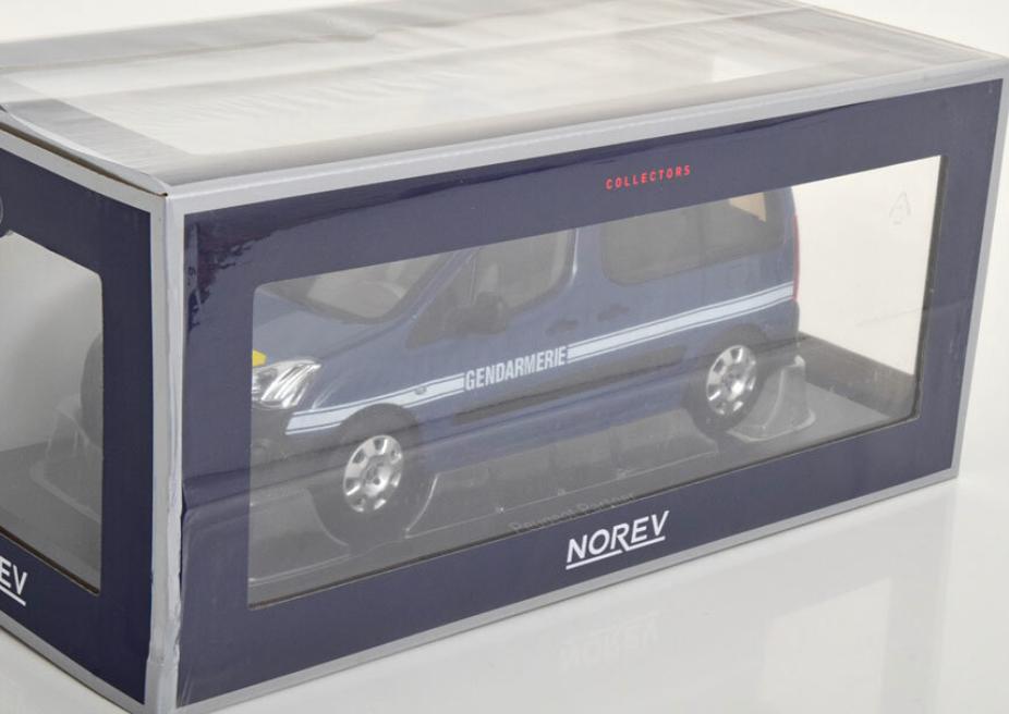 Peugeot Partner 2016 Gendarmerie schaal 1/18 NOREV R. 184895, Hobby en Vrije tijd, Verzenden, Nieuw, Auto, Norev