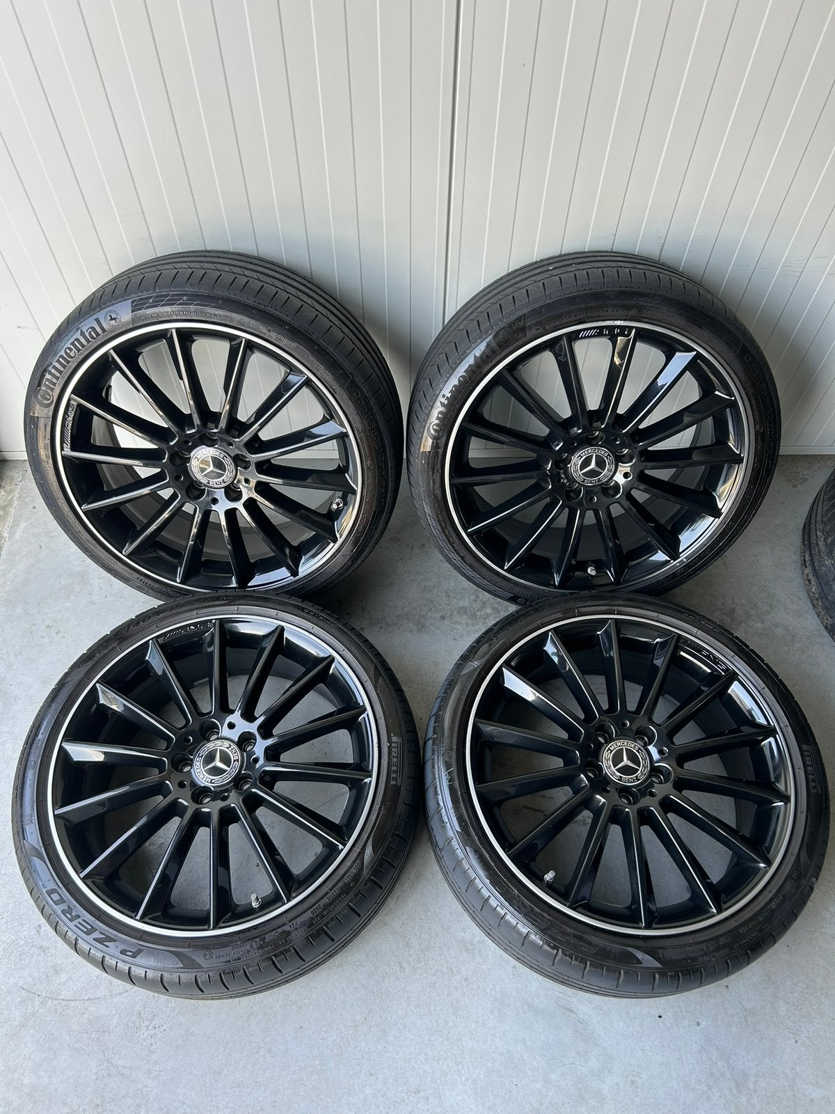 Originele Mercedes Benz A B C CLA AMG W177 5x112 19 Inch, 19 inch, Banden en Velgen, Ophalen of Verzenden, Personenwagen