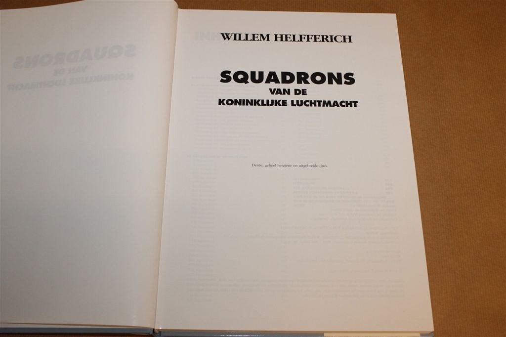 Squadrons van de Koninklijke Luchtmacht — Vliegtuigen & Hist, Schaalmodel, -, -, Ophalen of Verzenden