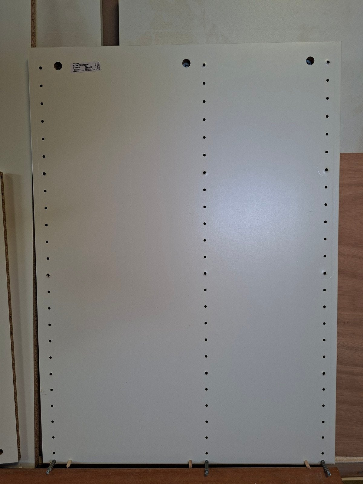 IKEA KOMPLEMENT verdeler basiselementen wit 100x58, Huis en Inrichting, Ophalen, Met plank(en), 50 tot 100 cm, Zo goed als nieuw
