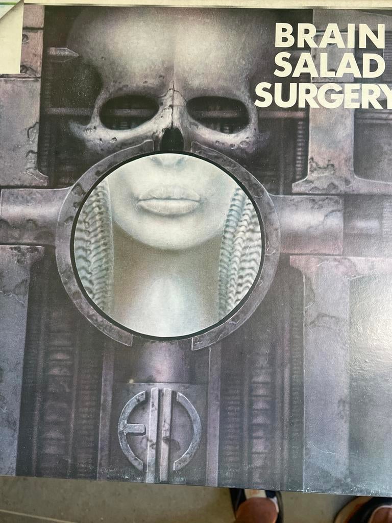Emerson, Lake & Palmer - Brain Salad Surgery LP (1973), Progressive, Gebruikt, Originele persing, Ophalen of Verzenden