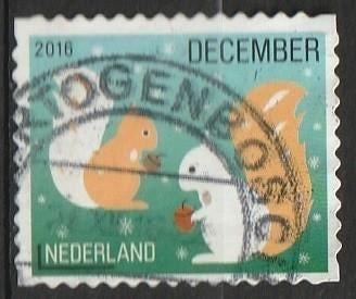 Nederland NVPH 3477 gestempeld 2016 (2) 's-Hertogenbosch, Verzenden, Na 1940, Gestempeld