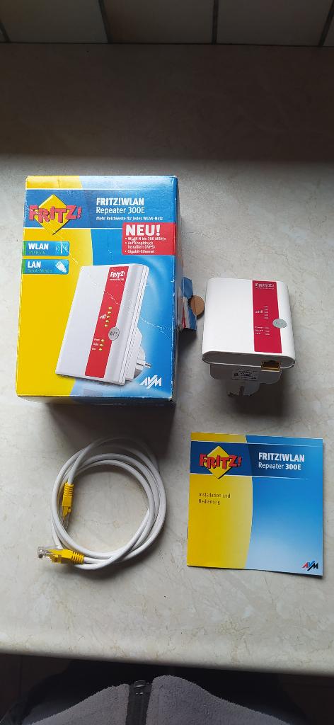 Fritz Wifi versterker 300E, Ophalen of Verzenden, Gebruikt, AVM Fritz