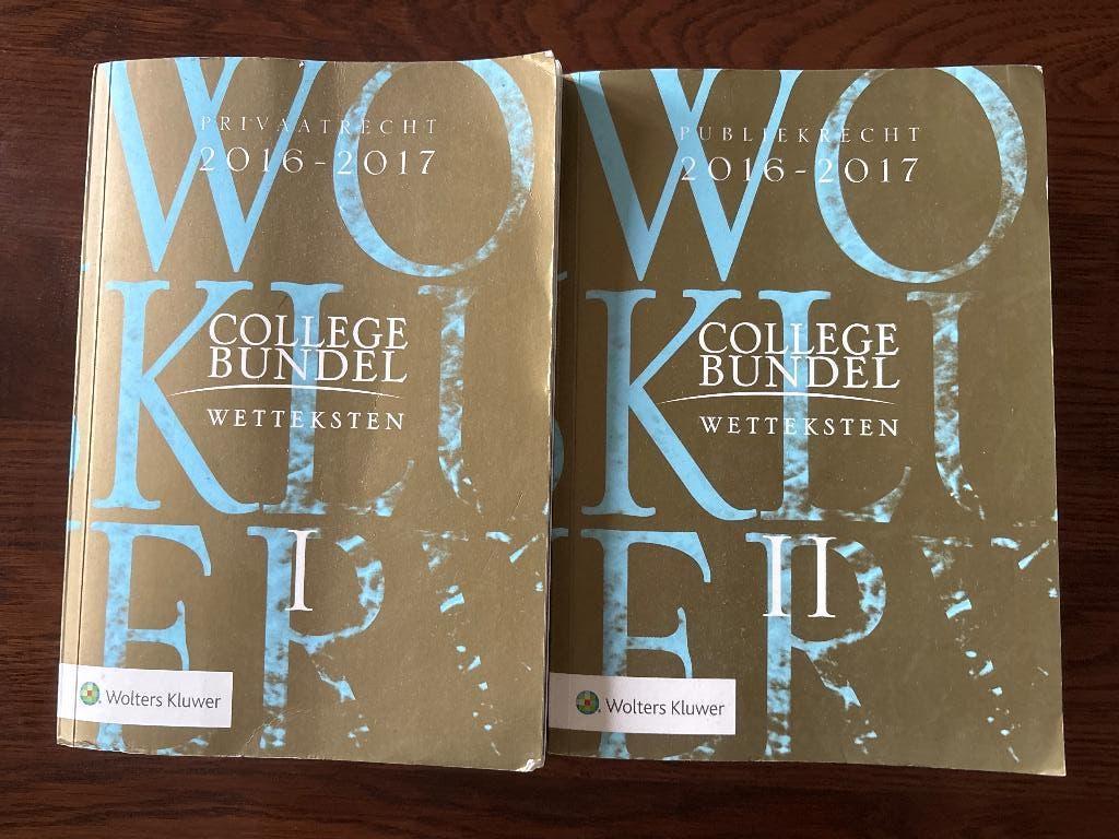 Collegebundel wetteksten Privaatrecht & Publiekrecht 16/17, Boeken, Studieboeken en Cursussen, WO, Wolters Kluwer, Alpha, Ophalen