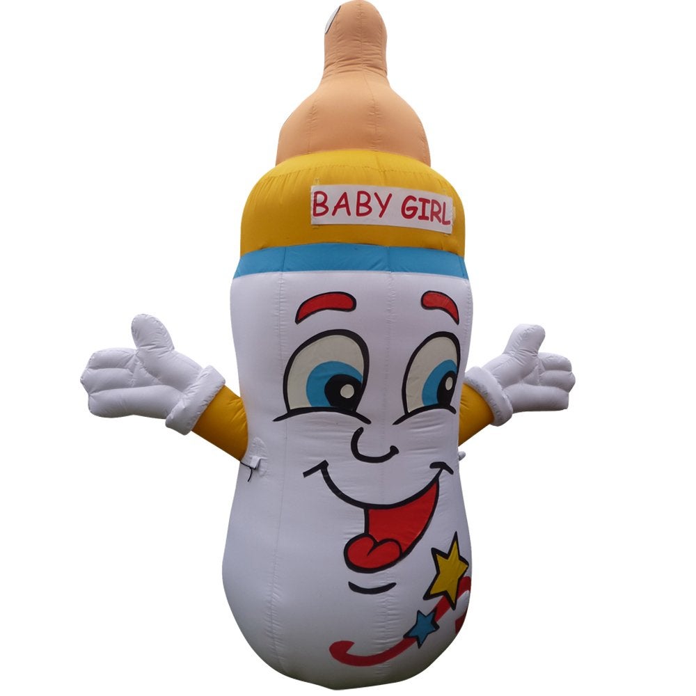 Opblaasbare fles geboorte baby, Ophalen, Zo goed als nieuw, Geboorte of Huwelijk