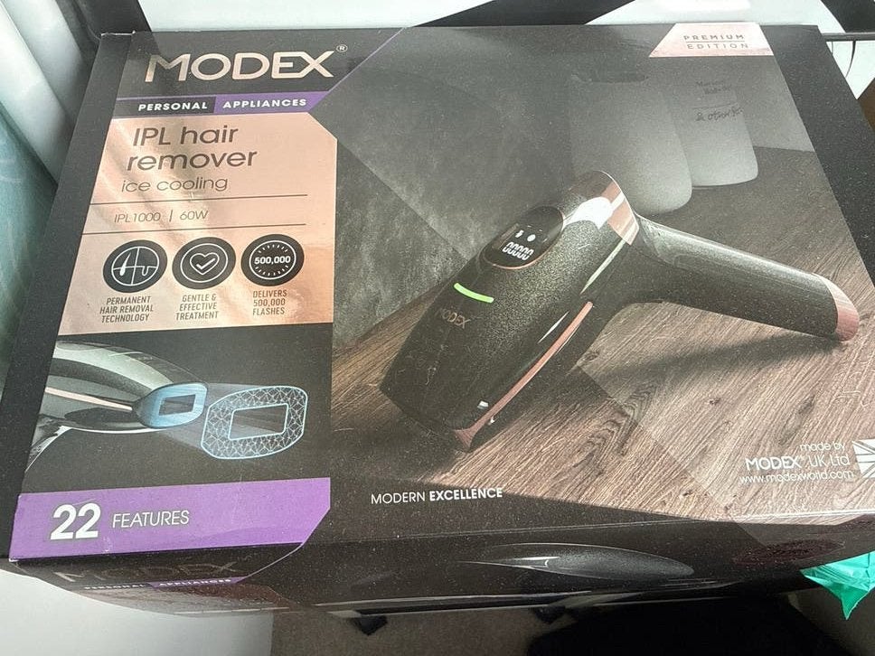 Modex IPL Laser Ontharingsapparaat, Ophalen, Nieuw, Scheren en Epileren