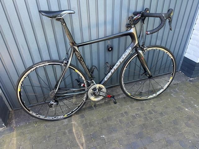Cannondale Synapse hi-mod ultegra , frame 58, Gebruikt, Carbon, 57 tot 61 cm, Meer dan 20 versnellingen