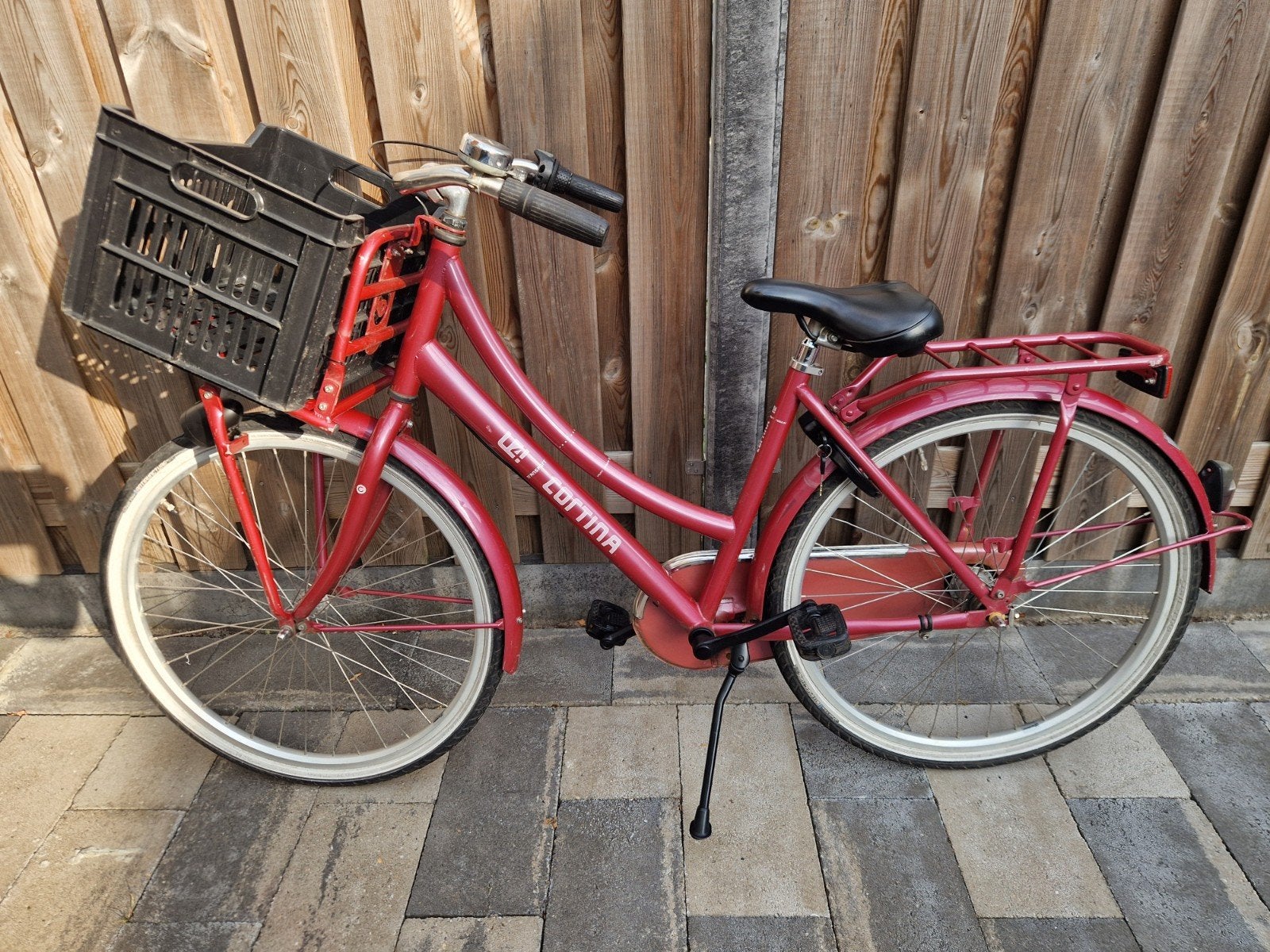 Mooie Cortina U4 meisjesfiets 26 inch met versnellingen, 26 inch of meer, Gebruikt, Versnellingen, Ophalen of Verzenden