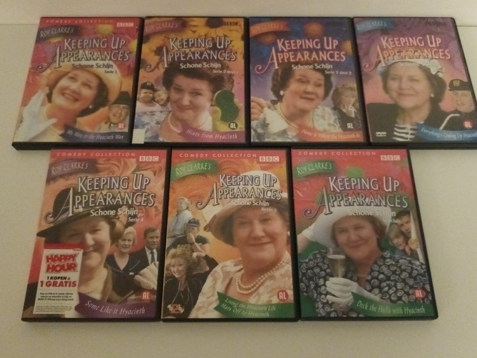 Dvd complete reeks Keeping up Appearances, Cd's en Dvd's, Dvd's | Tv en Series, Alle leeftijden, Ophalen of Verzenden, Zo goed als nieuw