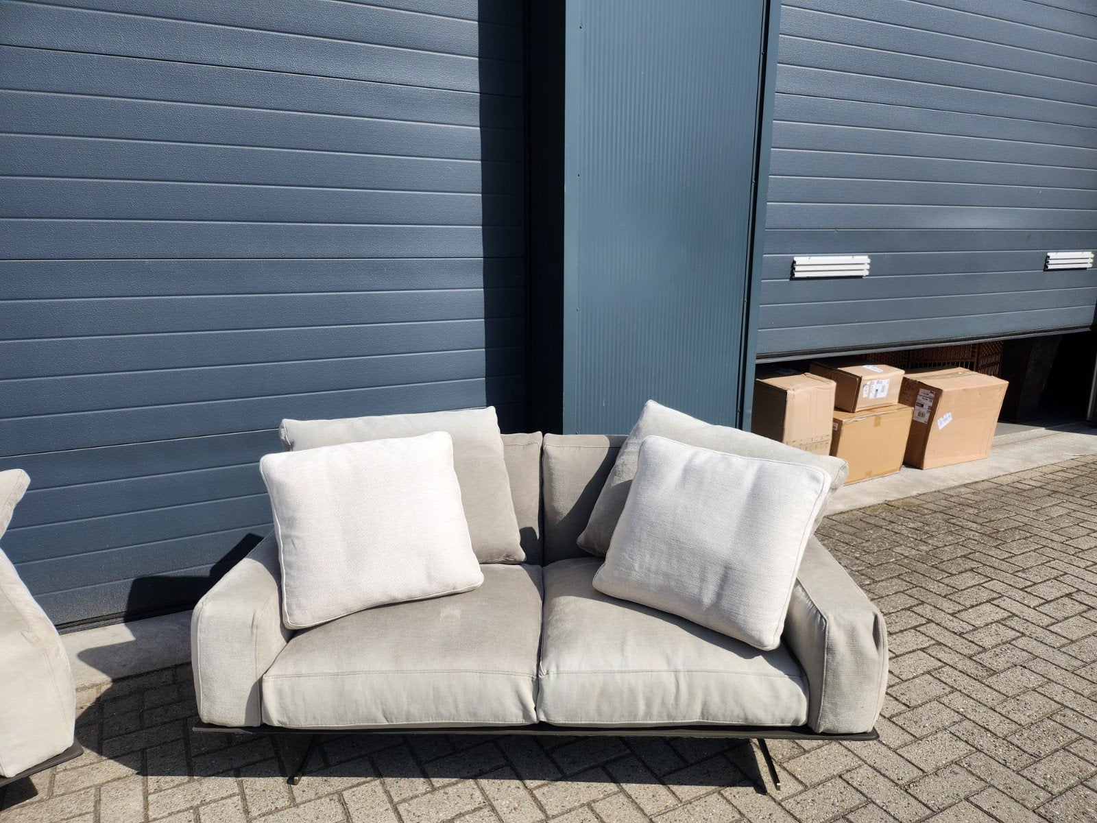 Flexform - Softdream 2 & 3 zitsbank by Antonio Citterio, Gebruikt, 125 cm of meer, 125 cm of meer, Ophalen of Verzenden