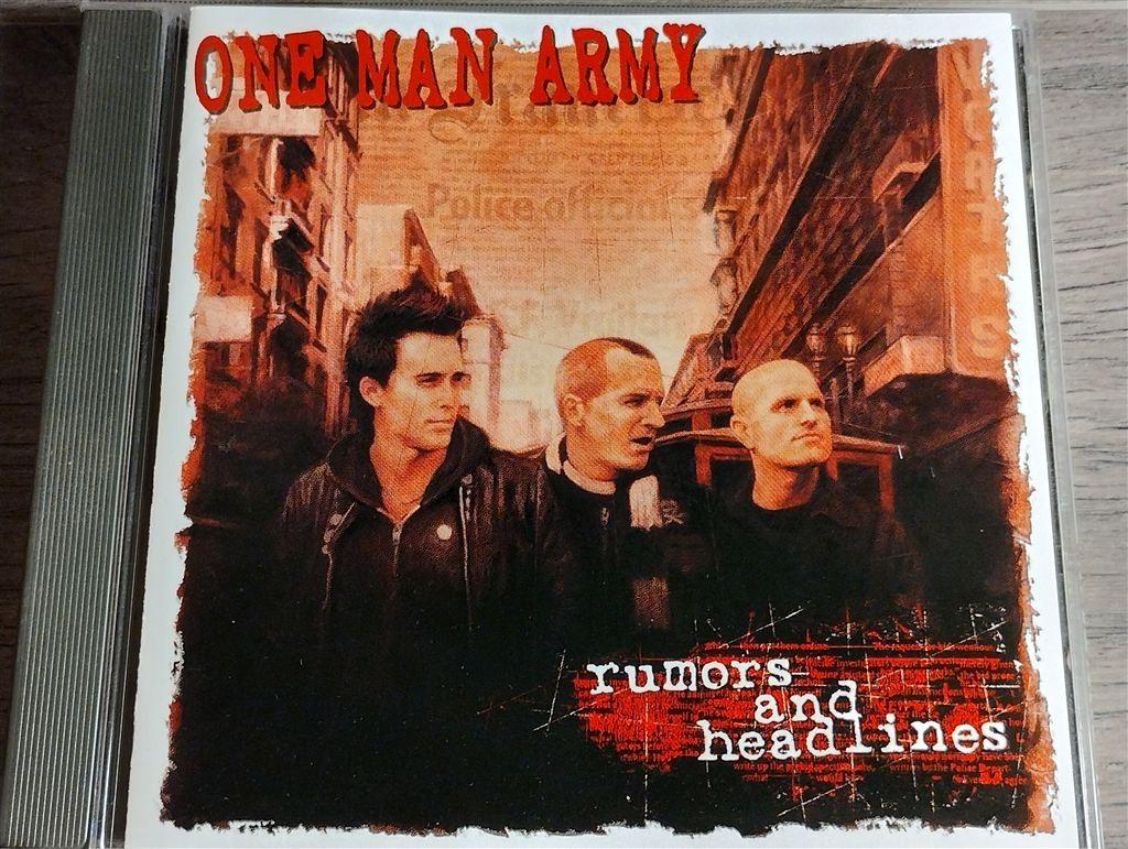 One Man Army - Rumors And Headlines, Ophalen of Verzenden, Zo goed als nieuw, Poprock