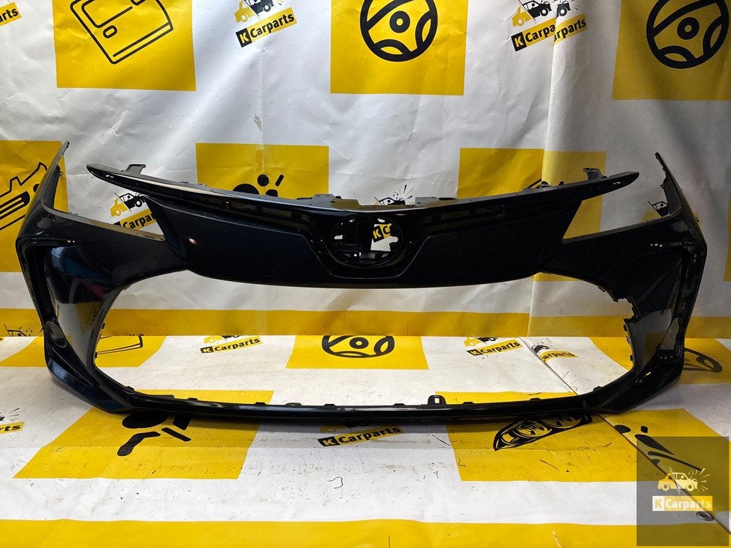 Toyota Corolla E21 voorbumper PDC 53112-02D00, Info@fabrikant.eu, Ophalen of Verzenden, Toyota, Bumper