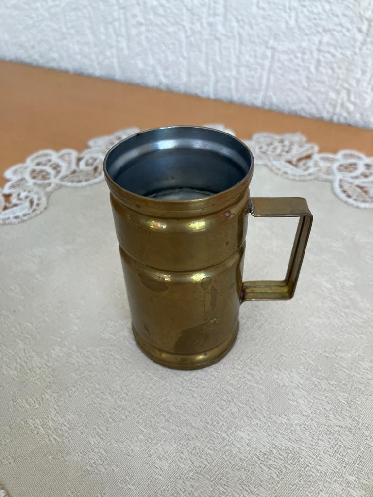 Vintage messing Koffiemaatje - Koffieschepje , Ophalen of Verzenden