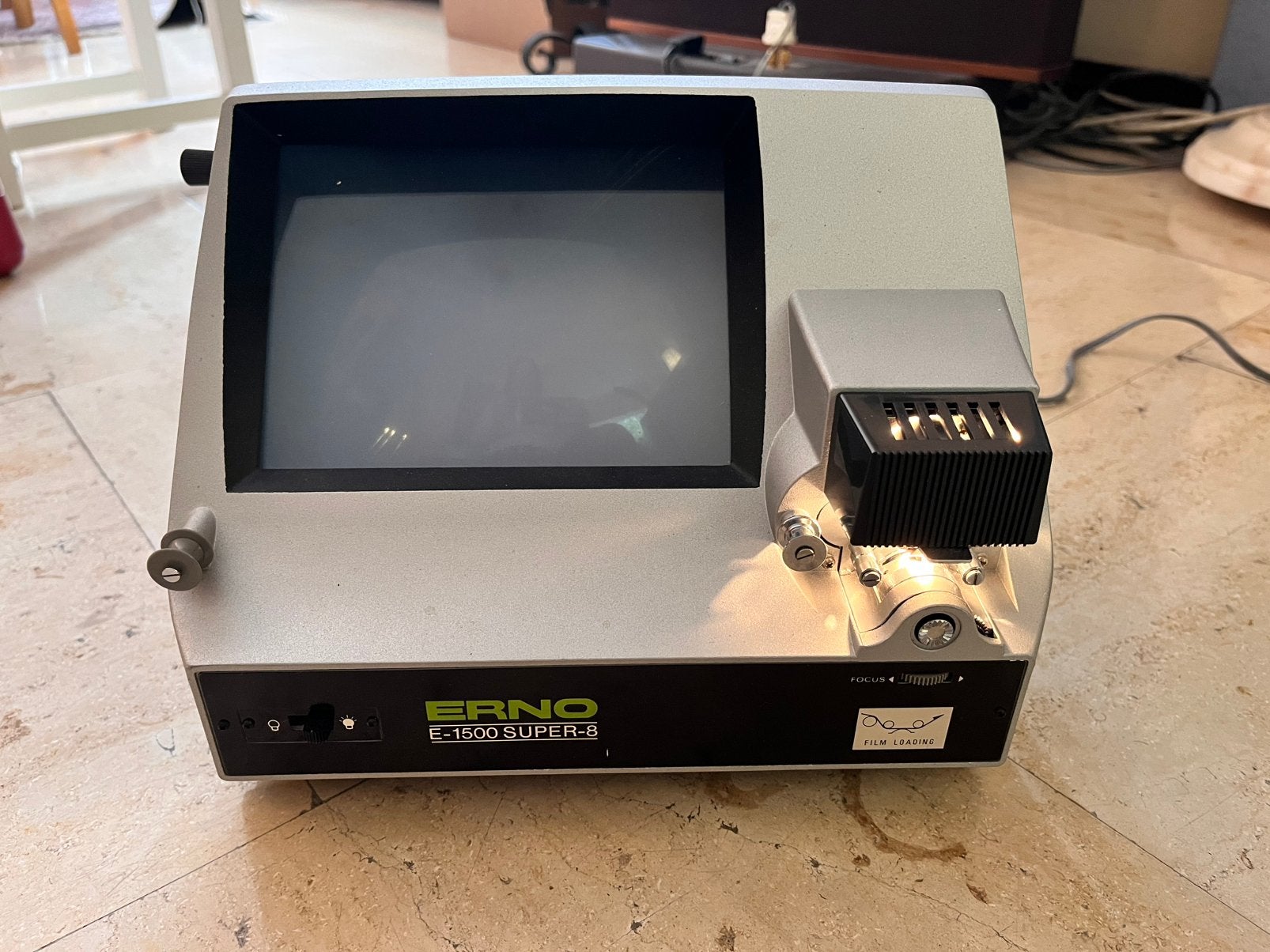 Erno E-1500 Super 8 filmviewer en editor uit de jaren '70, Ophalen of Verzenden, Zo goed als nieuw