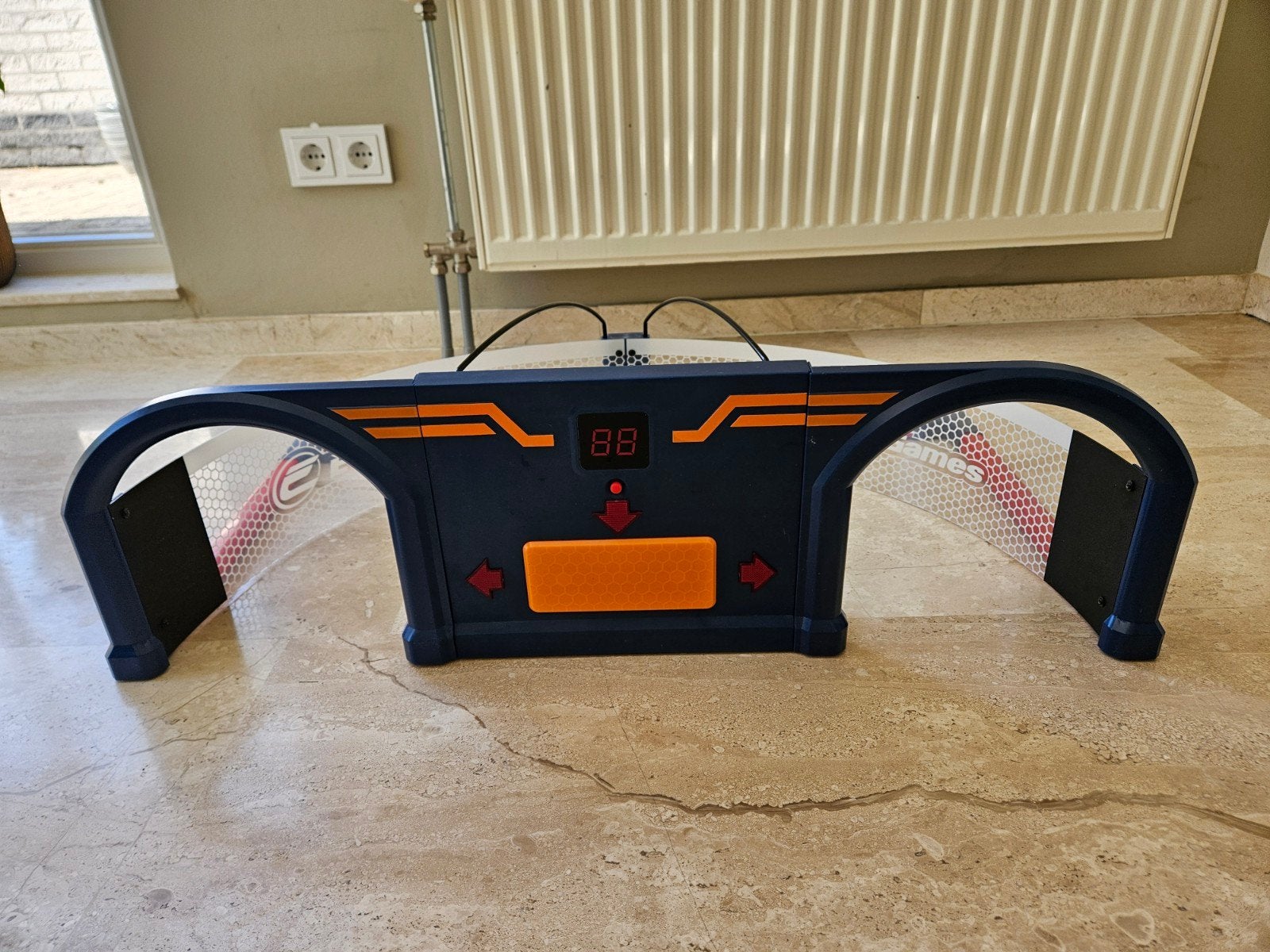 Interactieve voetbalgoal met scorebord, Ophalen, Gebruikt, Jongen of Meisje