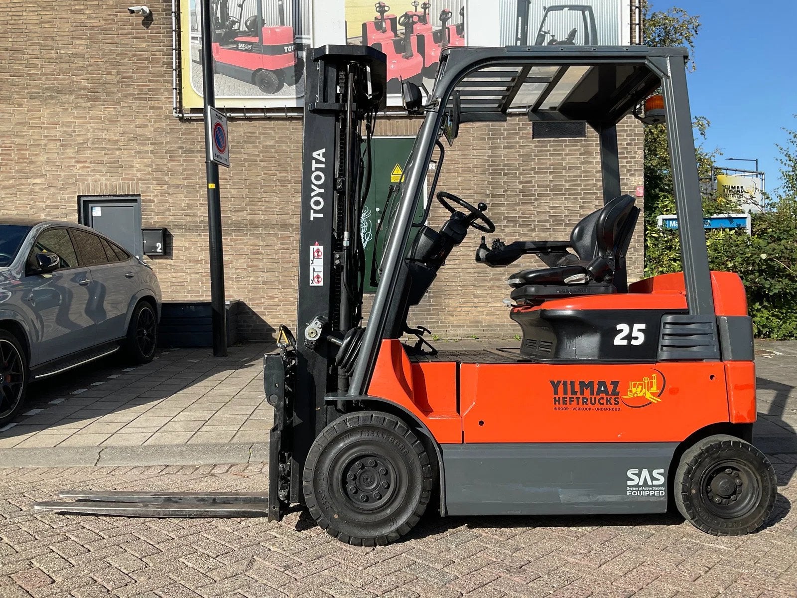 Toyota 7FBMF25 2500KG 5.00METER HEFTRUCK (bj 2008), Heftruck, Toyota, Marconistraat 2
3133KL  Vlaardingen, NL, Yilmaz Heftrucks