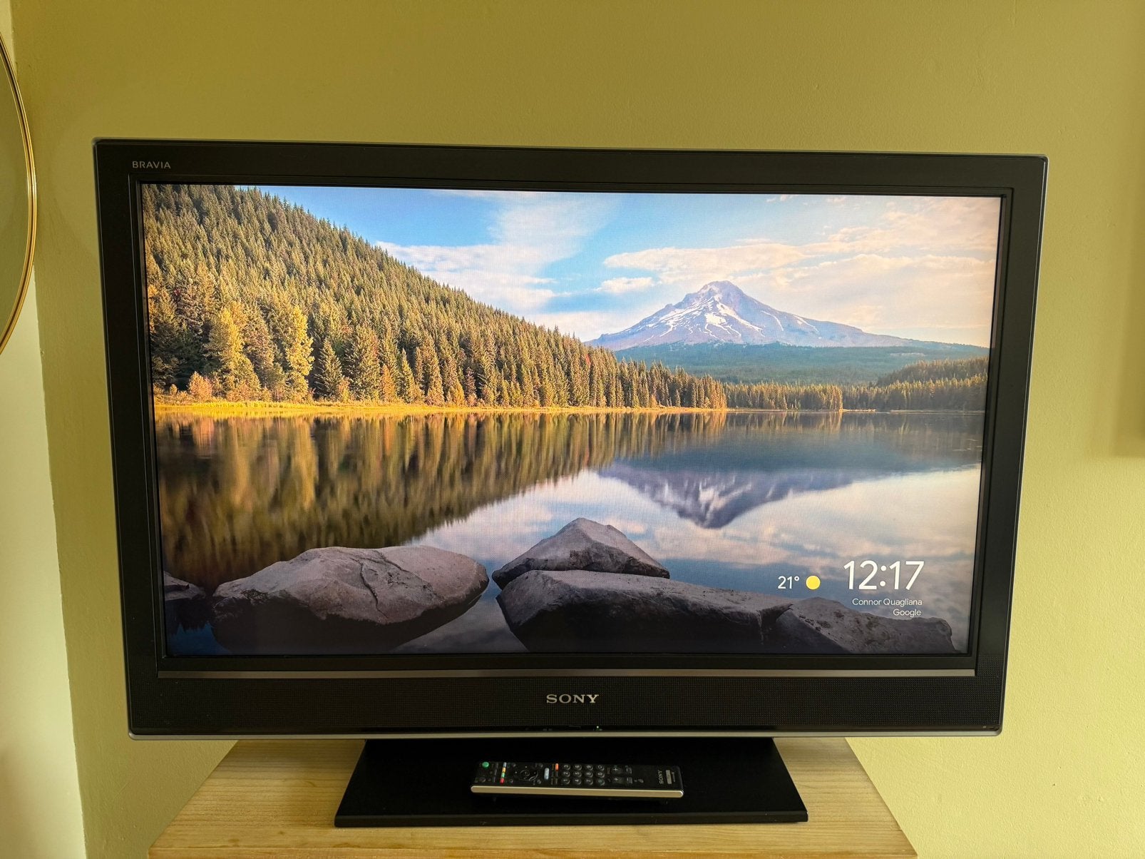 Sony Bravia lcd tv, Ophalen, Gebruikt, 50 Hz, LCD