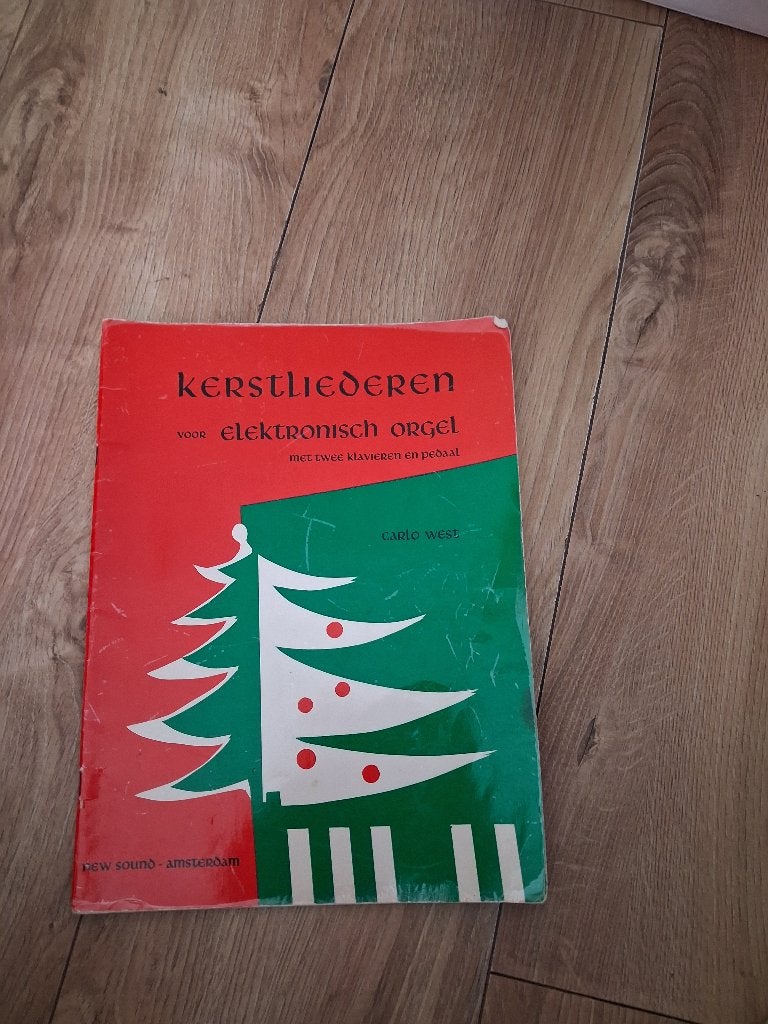 Kerst bladmuziek piano, Ophalen of Verzenden, Gebruikt, Artiest of Componist, Piano