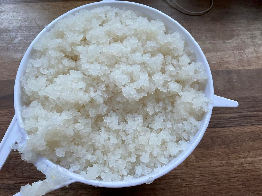 Waterkefir biologisch, Ophalen