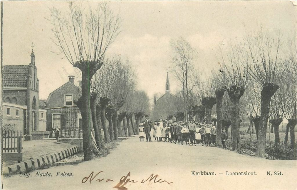 378-356-001 Loenersloot Kerklaan, Ophalen of Verzenden, Voor 1920, Utrecht